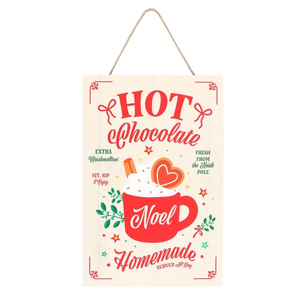 Something Different - Homemade Hot Chocolate Decoratief bord - Multicolours
